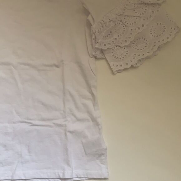 𝅺💥STELLA Tweed Top With Crochet Ruffle Sleeves💥 - Picture 7 of 13